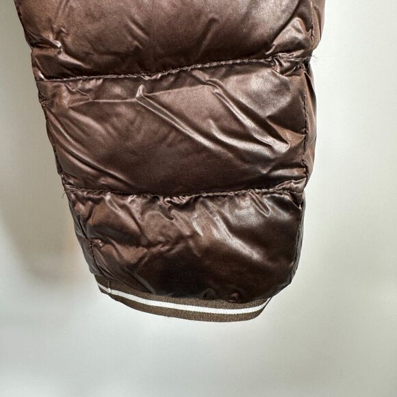 Bogner Women's Size 8 Medium Puffer Down Hooded Jacket Coat Brown - Picture 12 of 16
